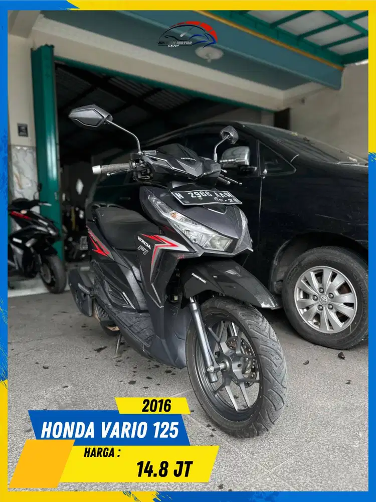 HONDA VARIO 125 2016 MESIN DIJAMIN AMAN HIKMAH MOTOR KEPUH