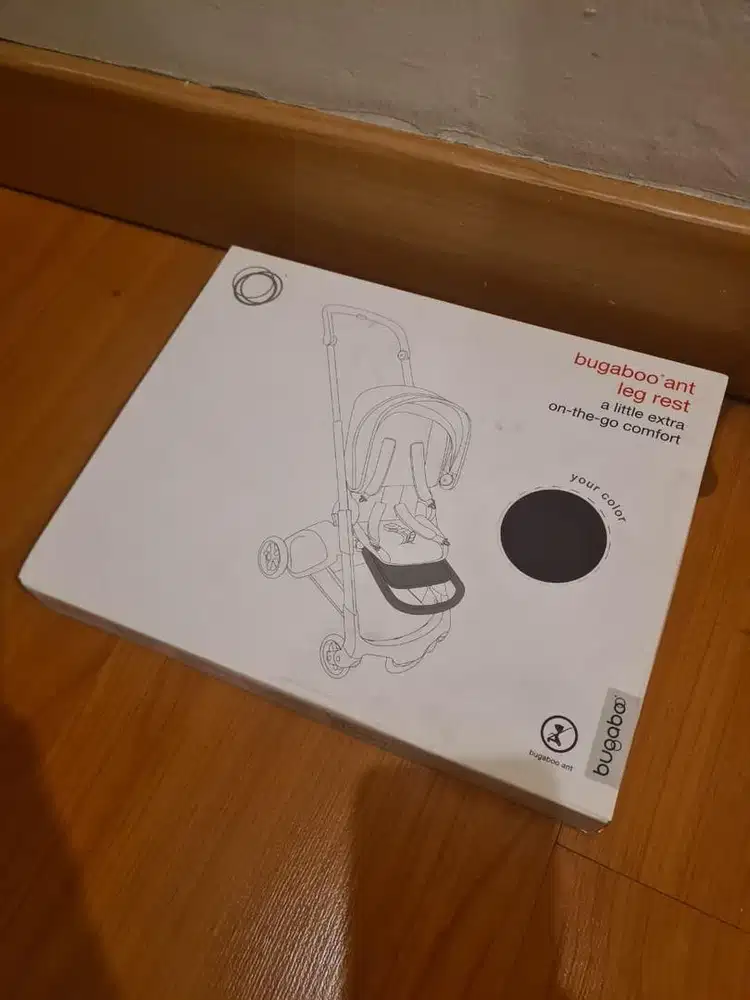 Bugaboo ant stroller leg rest RARE item