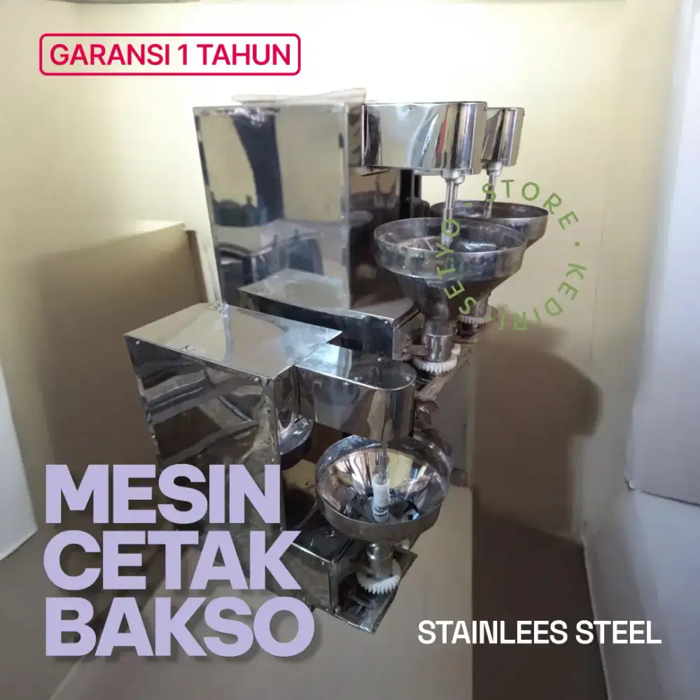 Mesin Cetak Bakso Modern Murah Garansi 1 Tahun