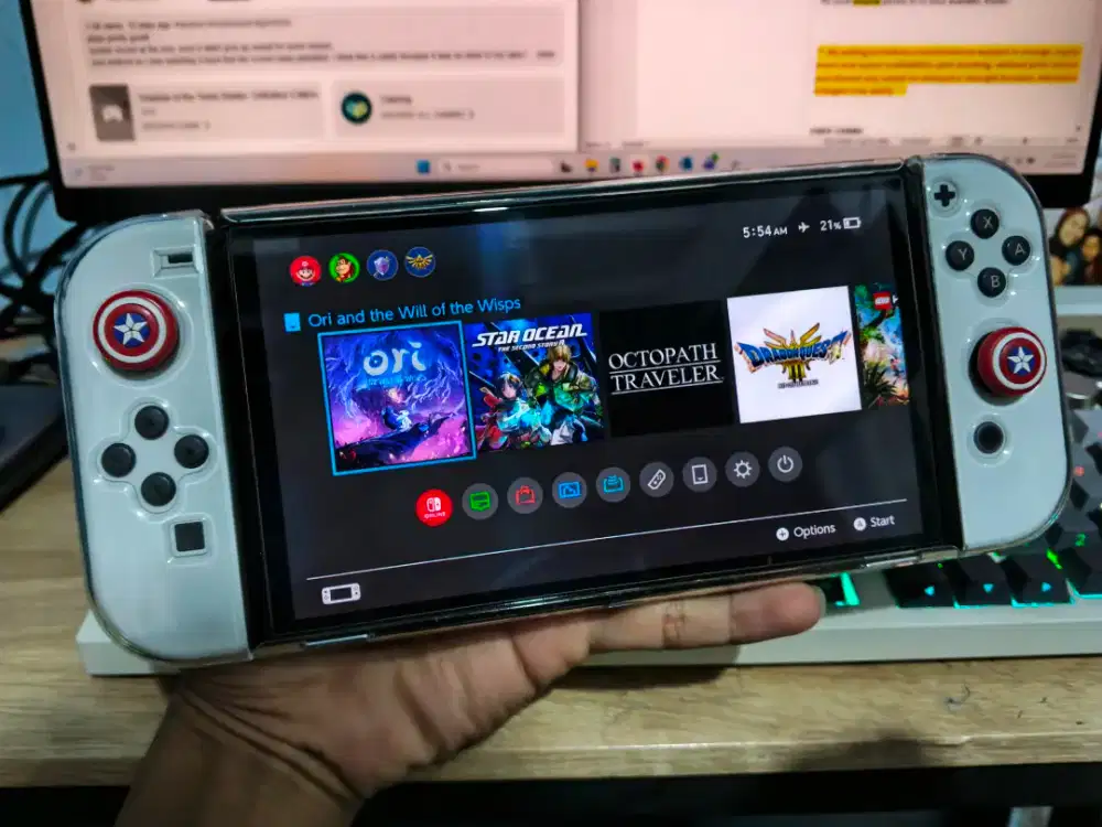 Nintendo switch oled 512 gb banyak gme