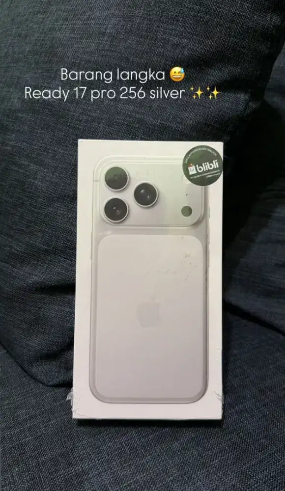 IPHONE 17 PRO 256 SILVER IBOX