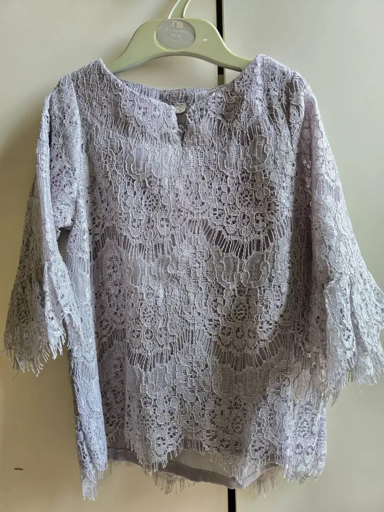 Baju Brukat Anak Perempuan