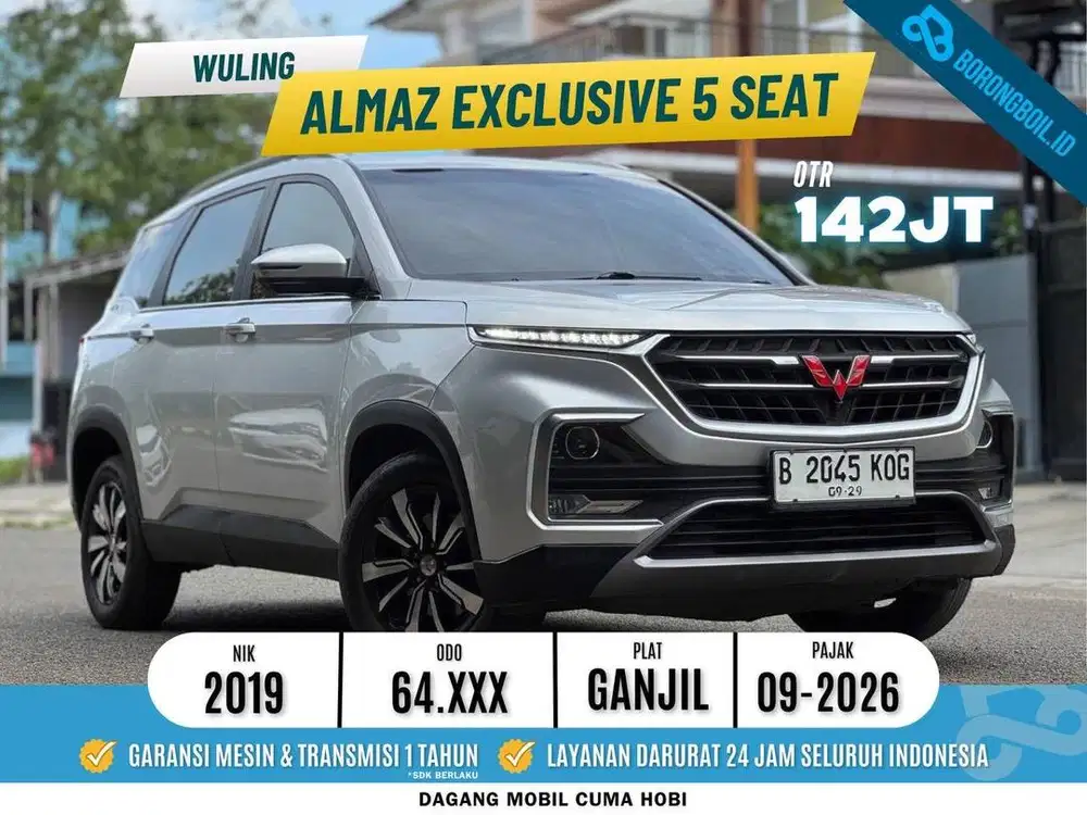 Wuling almaz Exclusive 5 Seat 2019 AT