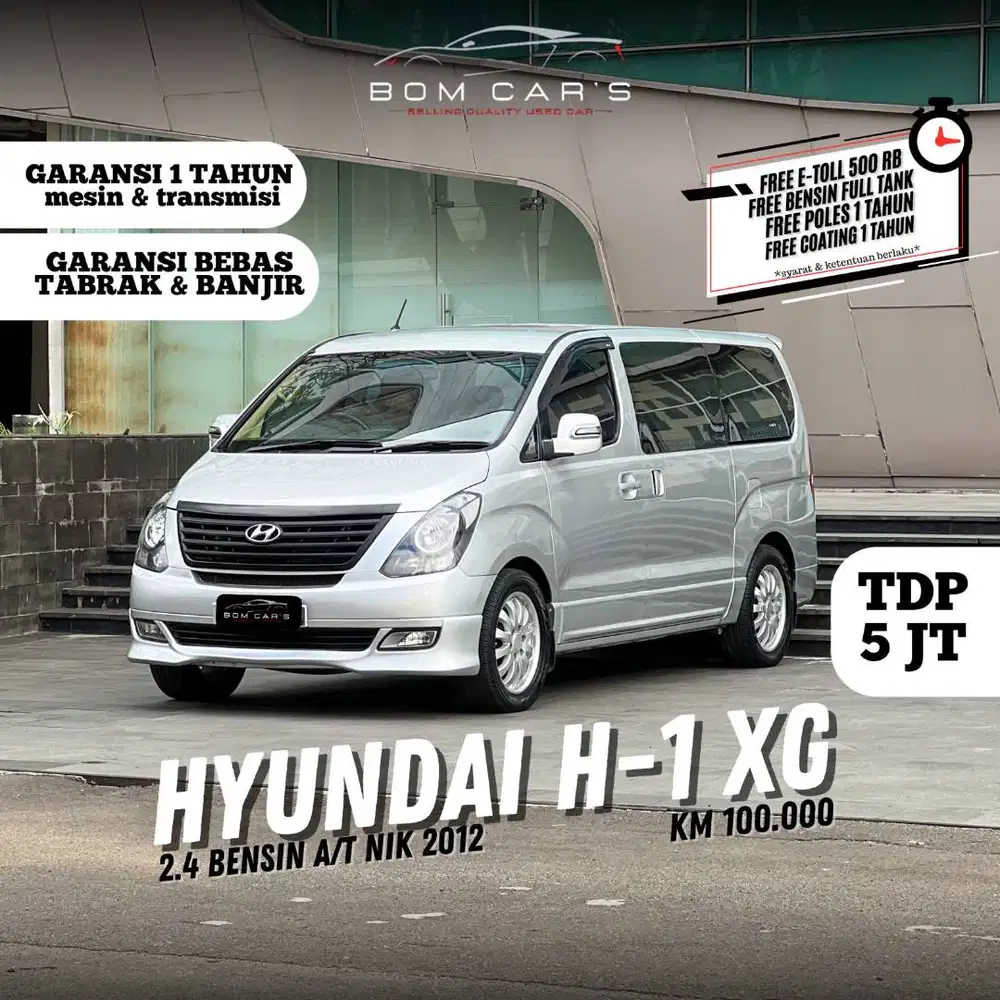 CASH 110 JUTA | HYUNDAI H1 2.4 XG BENSIN AT 2012