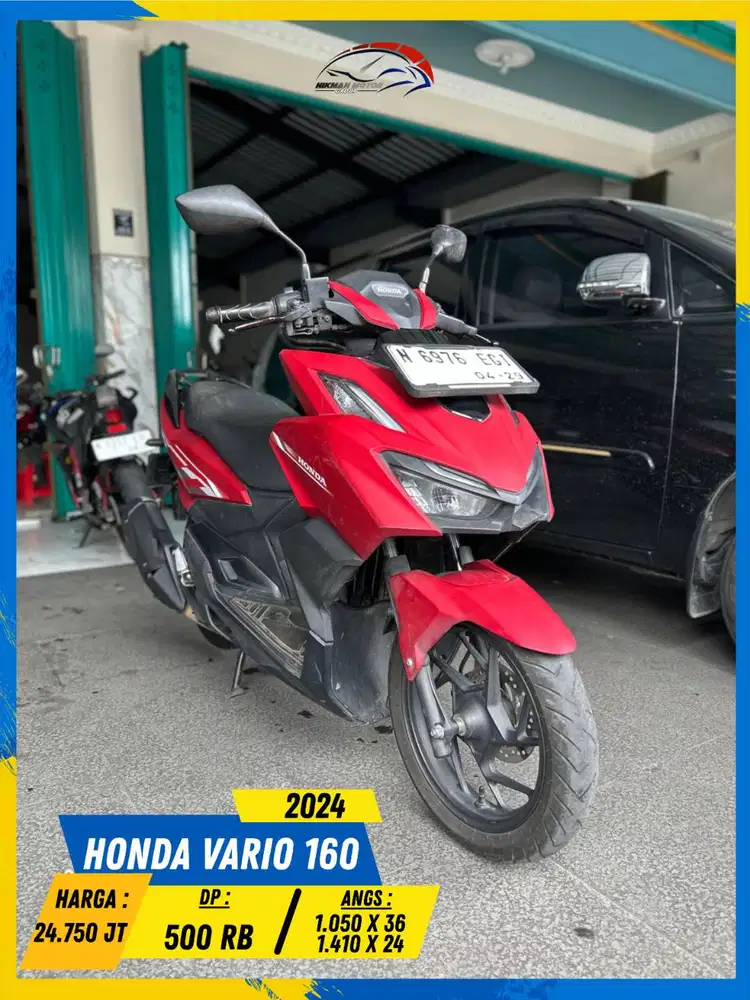 HONDA VARIO 160 2024 MONGGO GAS KANN MASZEHH HIKMAH MOTOR KEPUH
