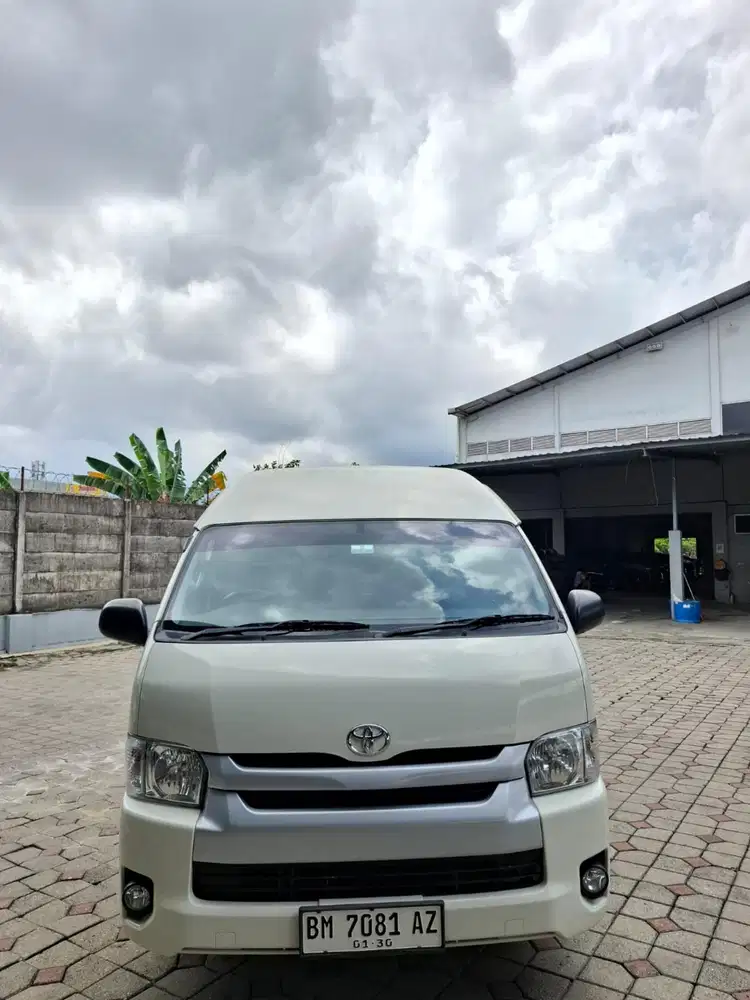 Hiace commuter 2019 manual. Km 45rb antik