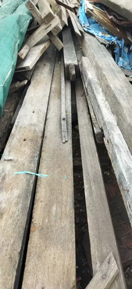 jual kayu meranti bekas