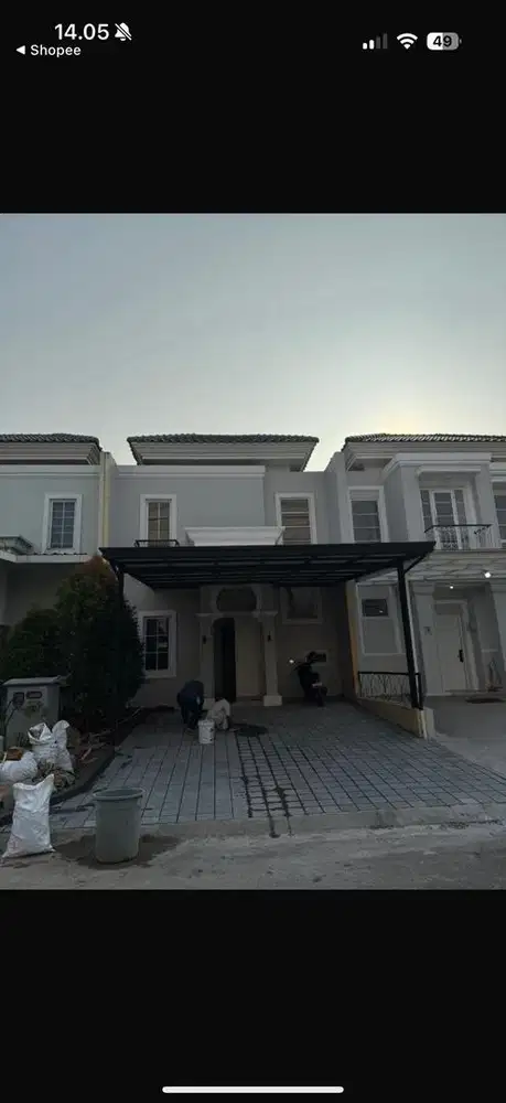 Disewakan rumah baru renovasi semi furnish