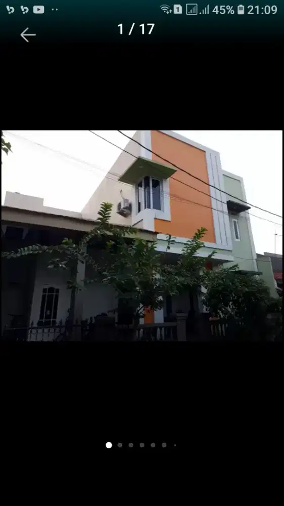 Jual Rumah 2 lantai siap huni di huk