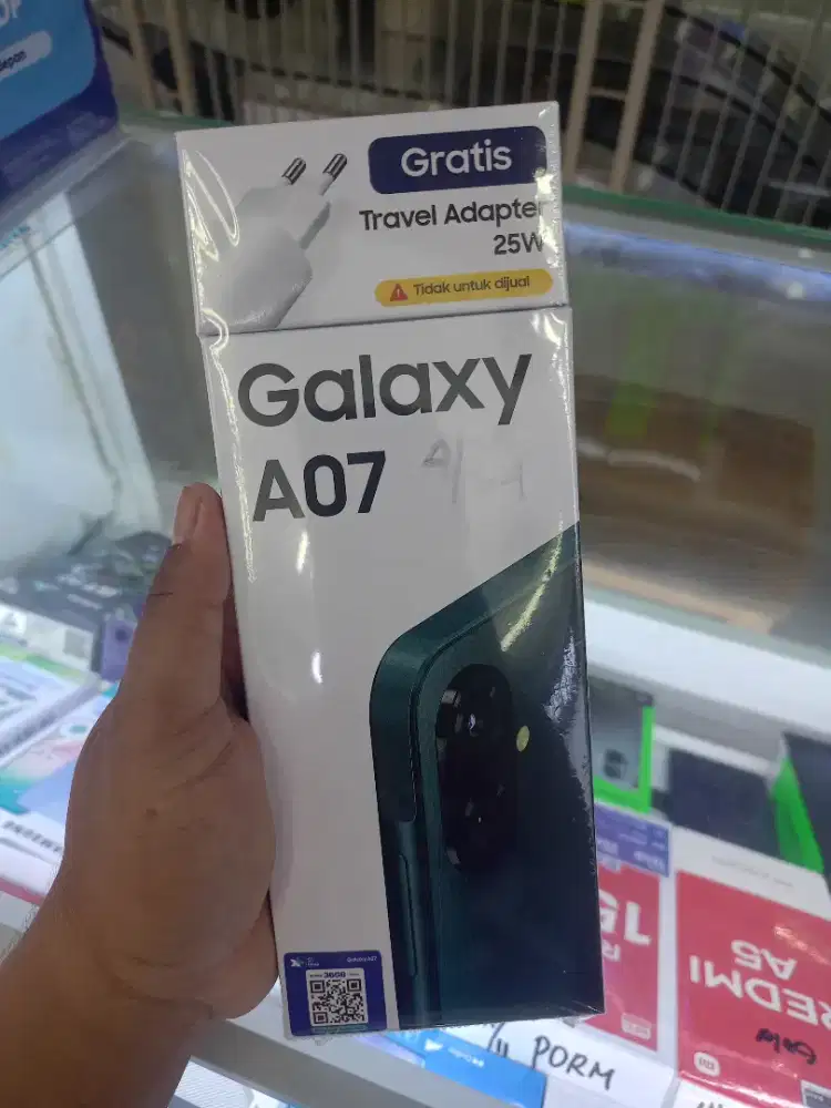 Handphone Samsung galaxy A07 ram 4/64gb