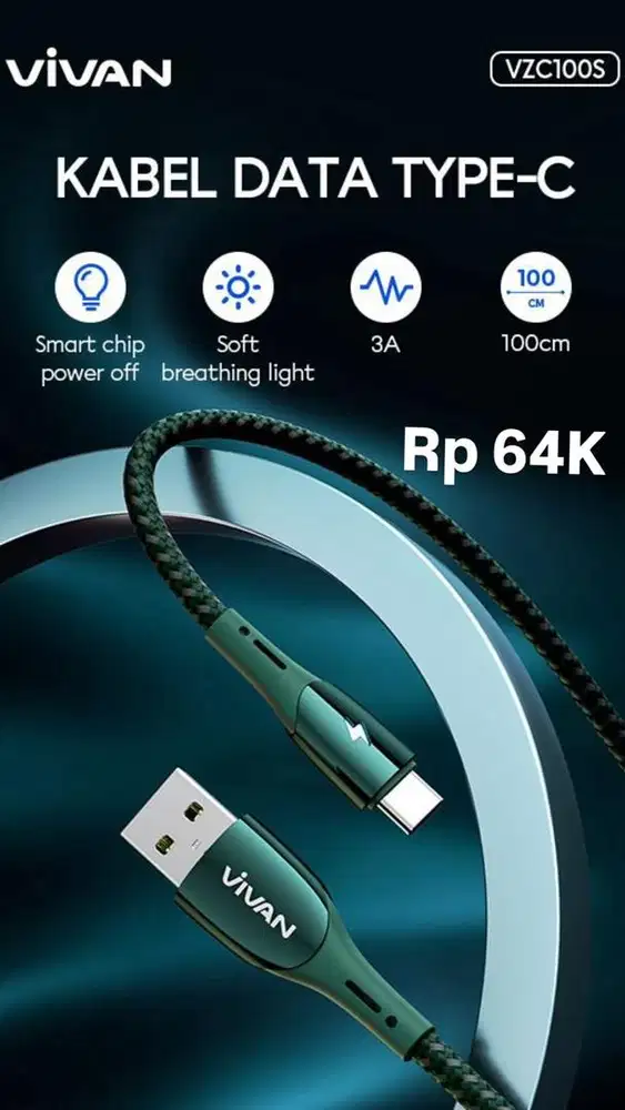 KABEL CHARGER VIVAN VZC100S