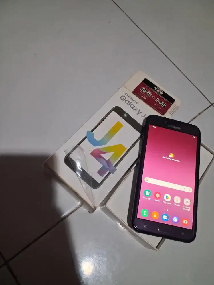 Jual samsung j4 fulset minus pemkaian n tombol on off nya copot