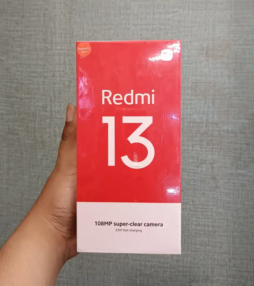 Xiaomi Redmi 13 8/256 Baru New Segel Garansi Resmi Xiaomi 15 Bulan