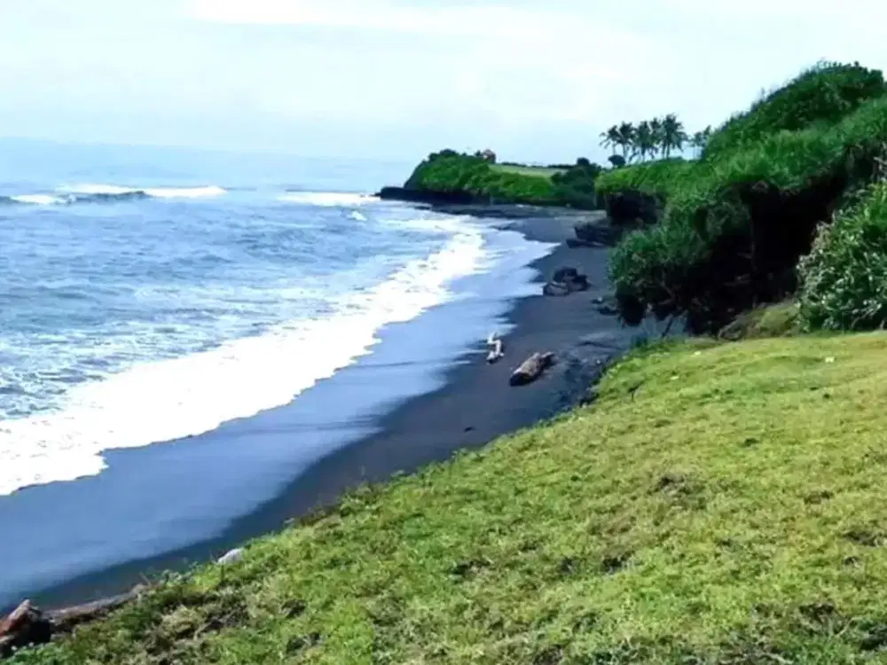 DIJUAL TANAH BEACHFRONT & CLIFF LAND IN NYANYI BEACH, BERABAN - TABANAN BALI