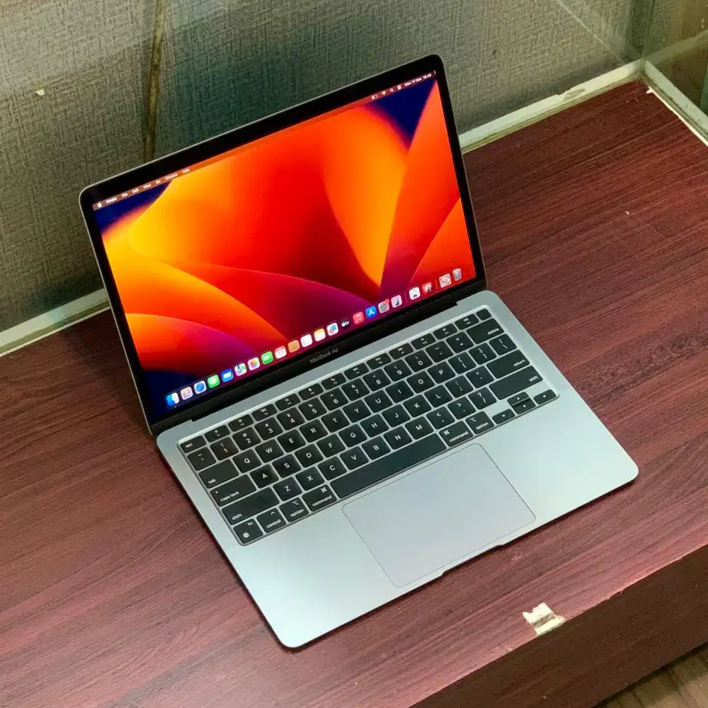 BH 94% MACBOOK AIR M1 8GB/256GB GREY RESMI IBOX