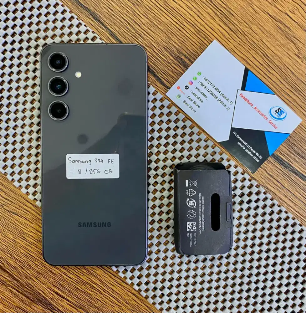 Samsung S24 fe 8/256gb jual cepet aja murah !!