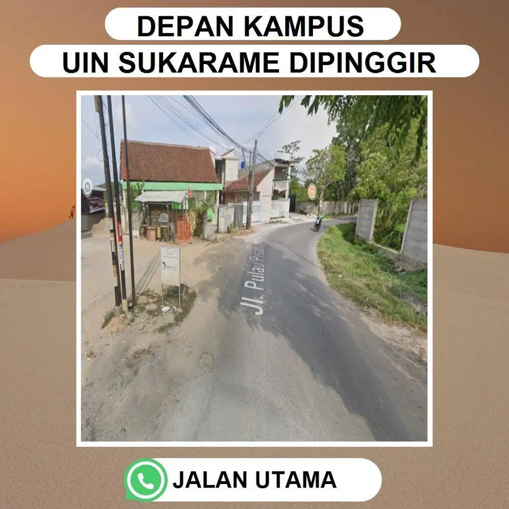 Peluang Emas! Tanah Strategis di Depan UIN Sukarame, Dekat ITERA