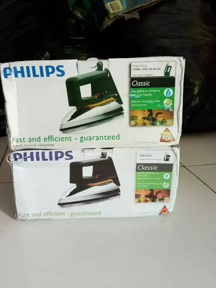 Setrika Philips hadiah kantor.Ada 2 unit.Baru.Belum dipake