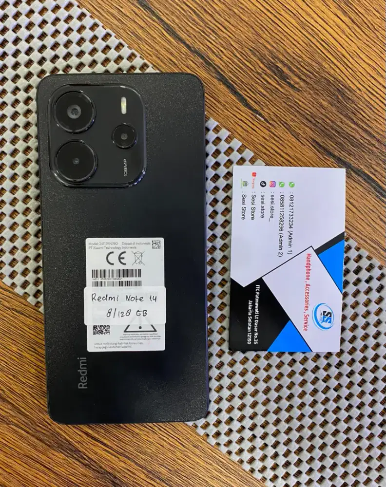 Redmi note 14 8/128gb mulus jual cepet !!