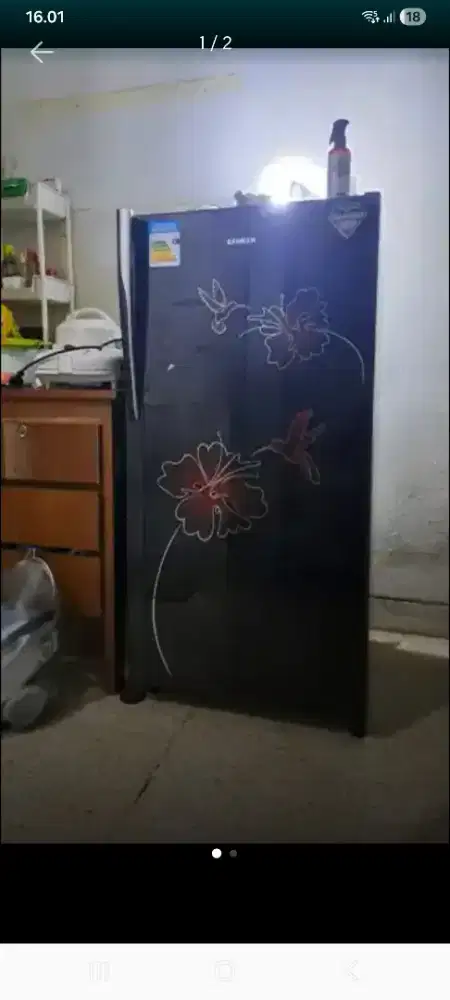 JUAL KULKAS BEKAS MEREK SANKEN