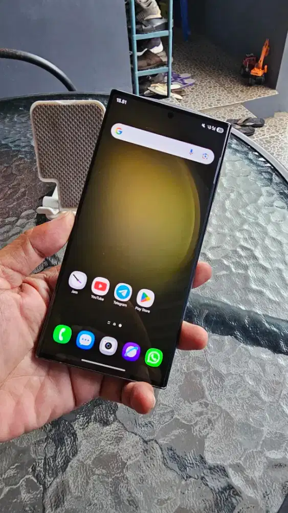 Samsung S23 Ultra ram 12g rom 512gb normal pakai lcd bersih no minus