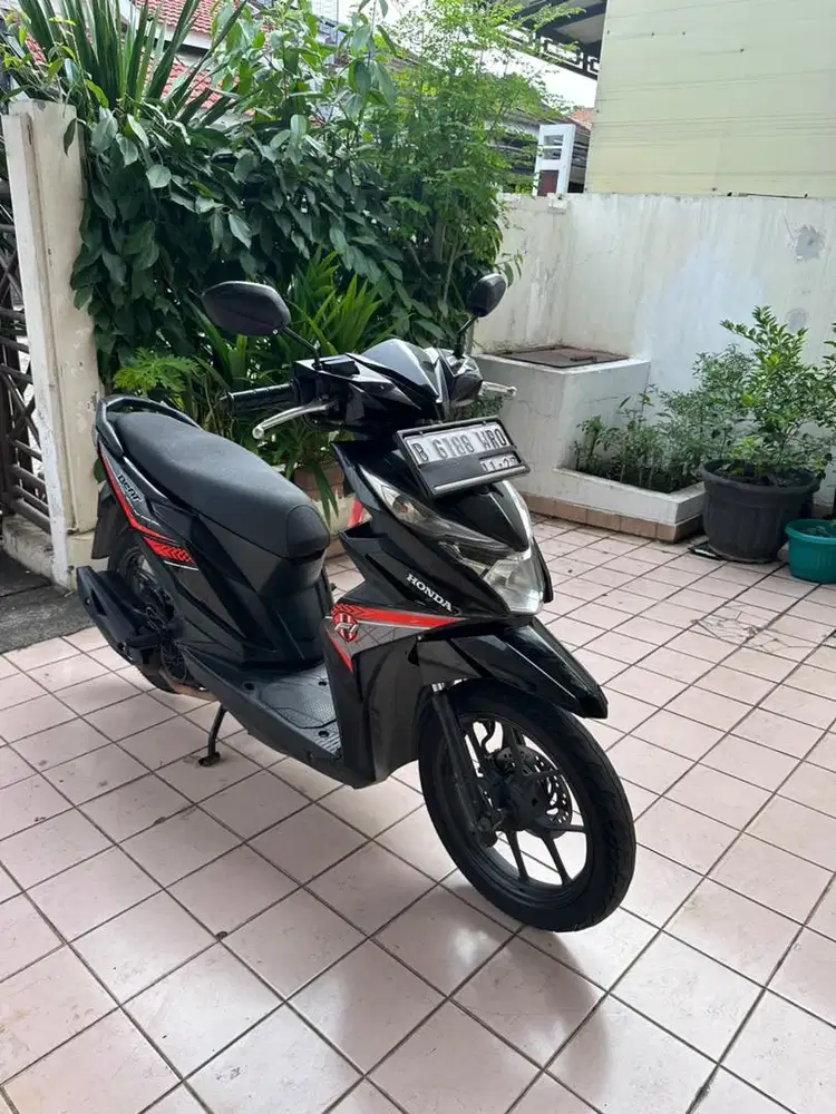 JUAL MOTOR HONDA BEAT ECO 2017 hitam