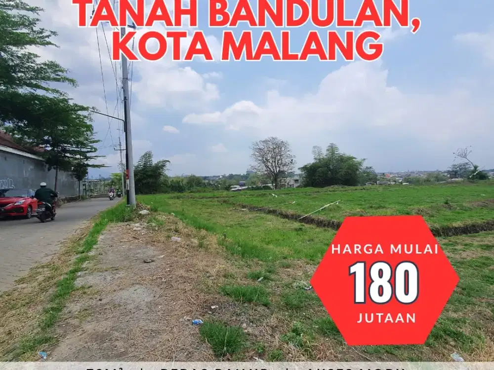 Tanah Bandulan Kota Malang – Hanya 10 Menit ke Alun-Alun!