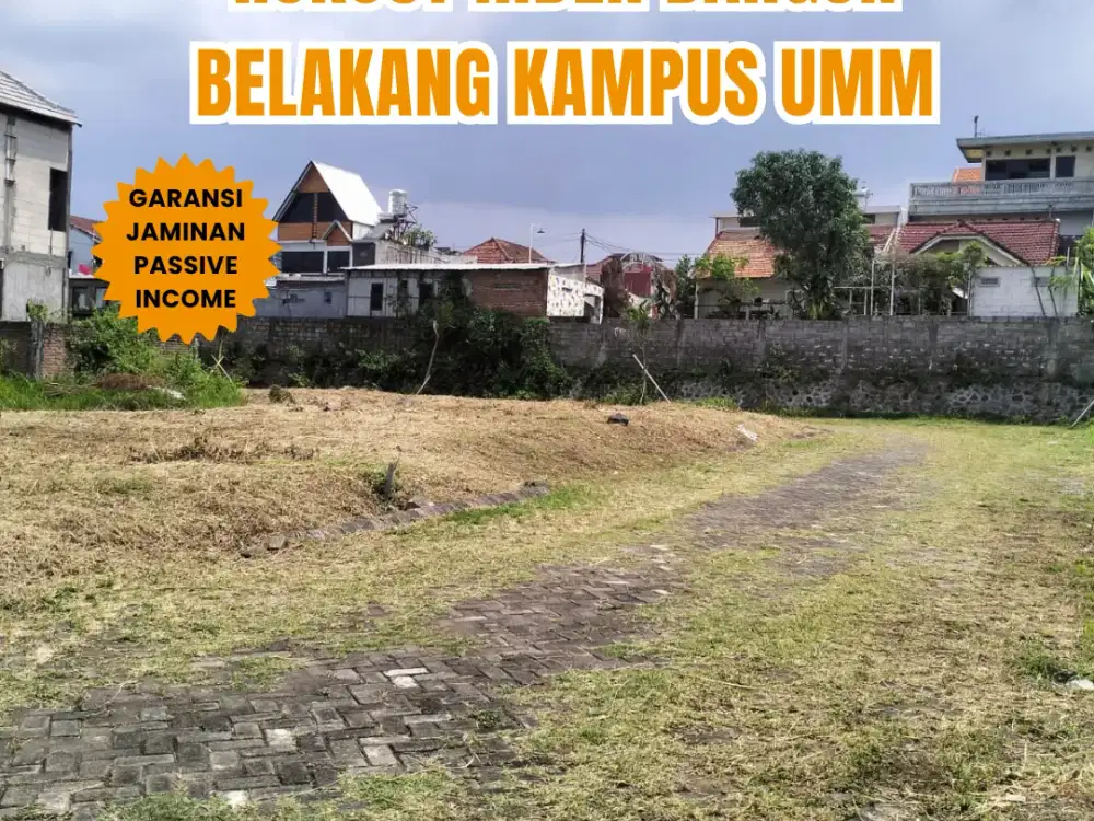 Rukost Inden Bangun Belakang Kampus UMM