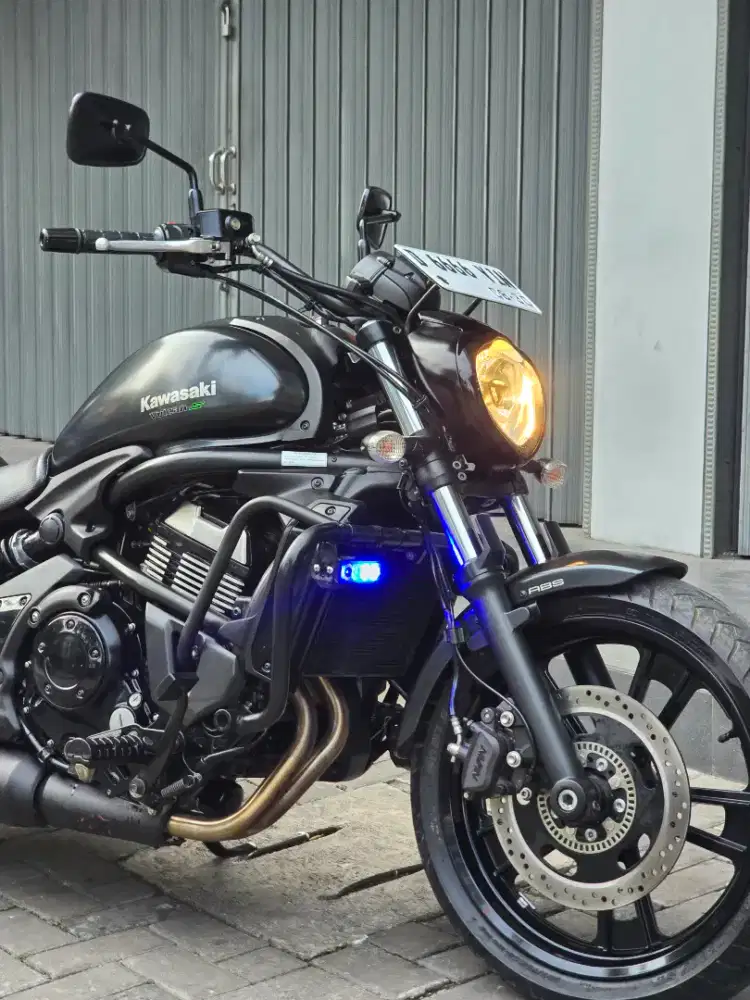 Moge Cruiser Kawasaki Vulcan 650 th 2016 Km 3rb Modif Turing Like New