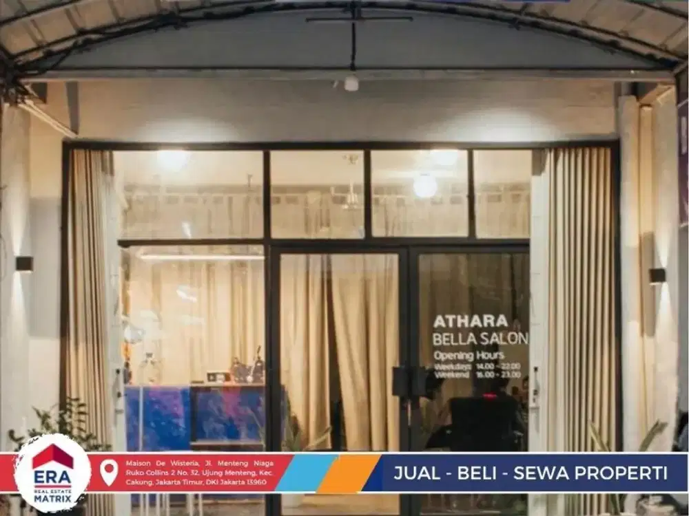 Jual Cepat! Ruko Semi Furnish Cantik Dan Menarik Lokasi Strategis Dan Bebas Banjir Di Medan Satria Bekasi