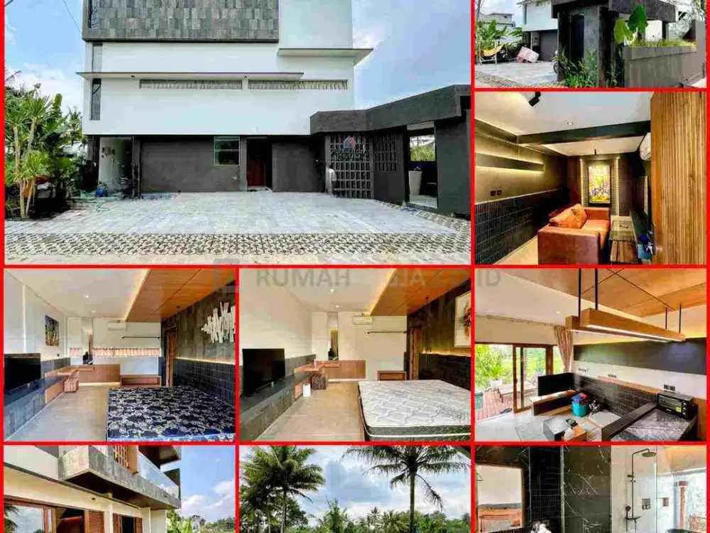 rumah full furnished dengan kolam renang pandowoharjo