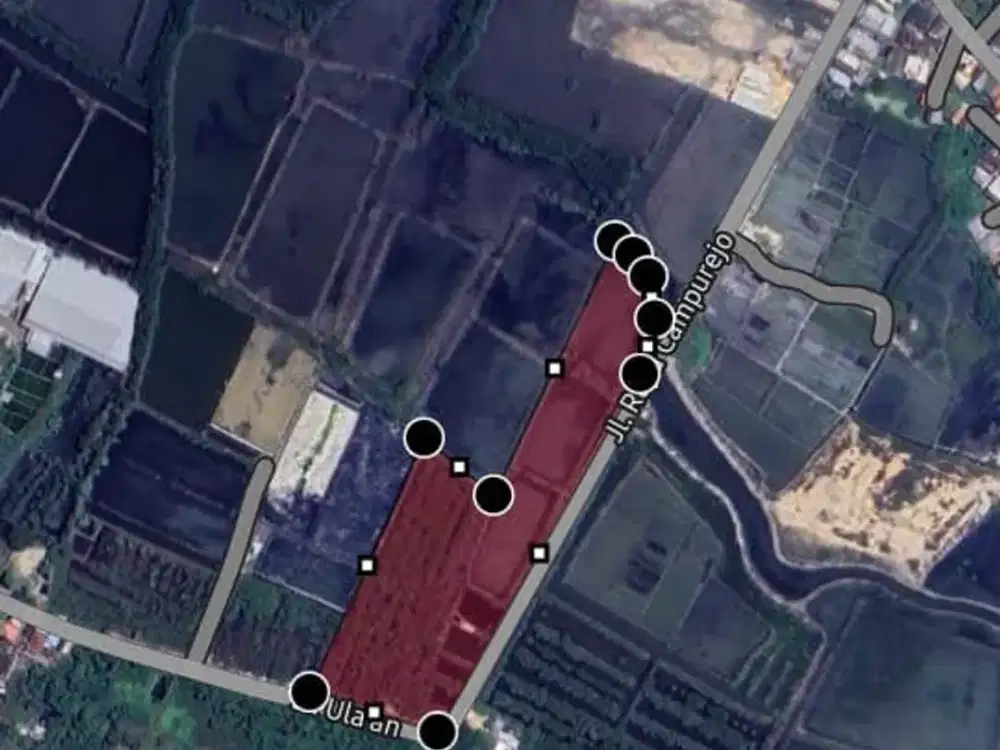 Tanah Atau Lahan Lokasi Raya Campur Rejo Lamongan