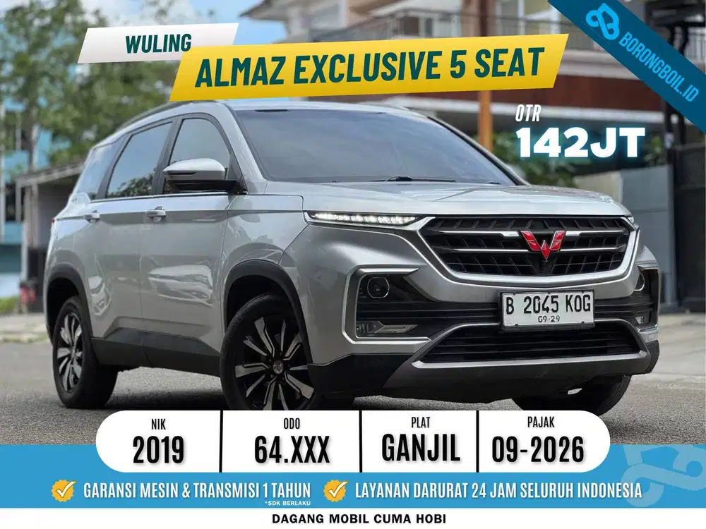 Wuling Almaz Exlusive 5 Seater At 2019