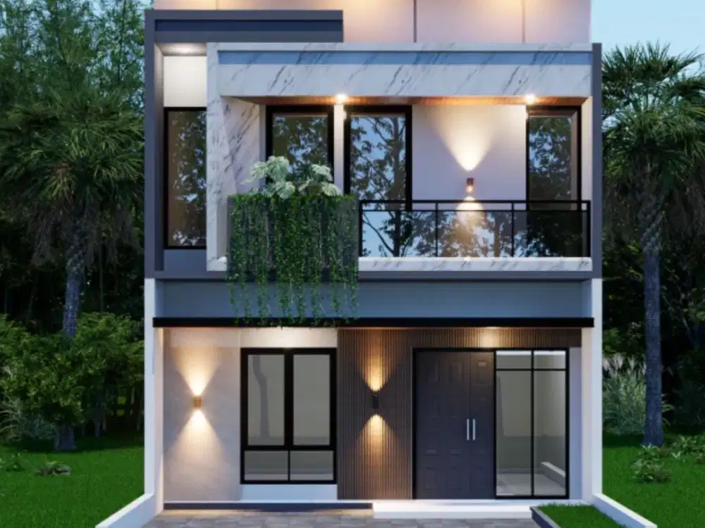 Rumah cluster mewah 2lantai di Jatiwaringin UniT Terbata cuma 5 Rumah