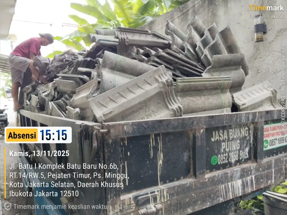 Jasa angkut puing dan sampah proyek