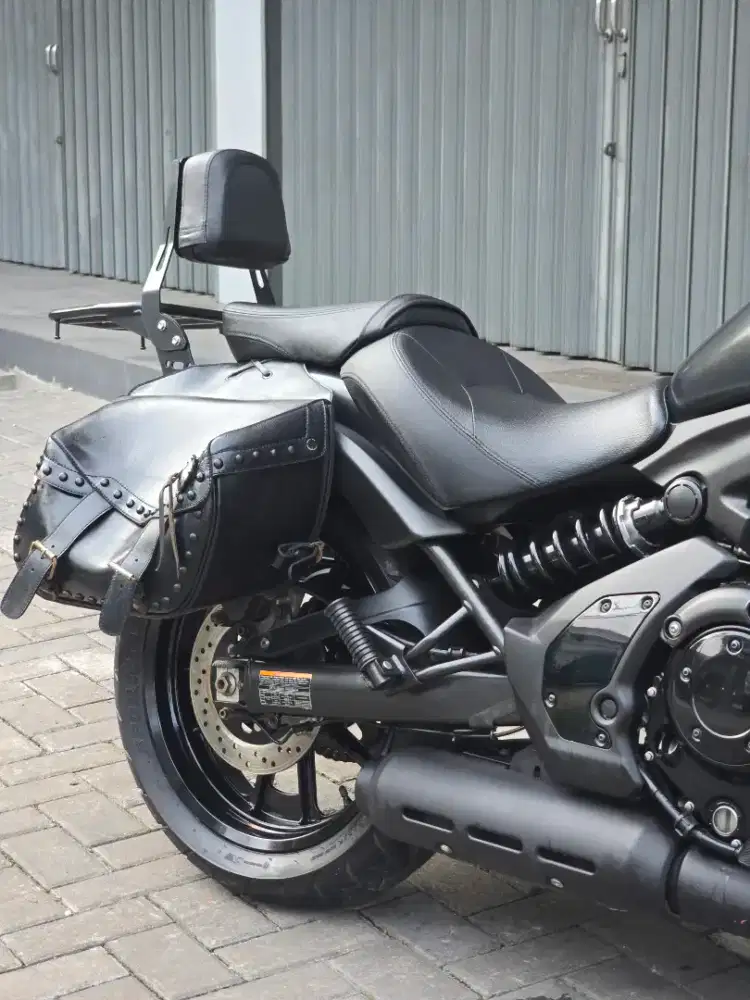 Moge Cruiser Kawasaki Vulcan 650 th 2016 km 3rb Modif Turing Like New