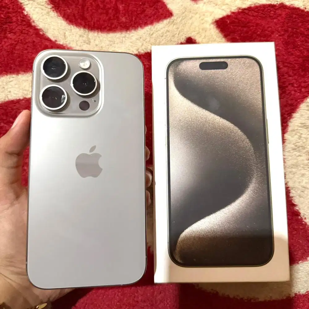 iPhone 15 Pro 128 Gb Titanium Resmi Digimap.