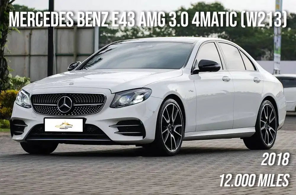 Hot Deals Termurah (Mercedes Benz E43 AMG 3.0 4Matic 2018 (W213)