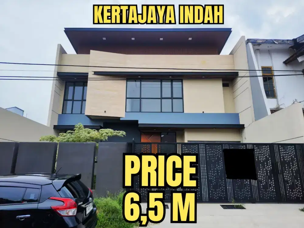 RUMAH KERTAJAYA INDAH DHARMA HUSADA MEWAH LOKASI PREMIUM ELITE, KUALITAS CIAMIK. BARU GRESS.