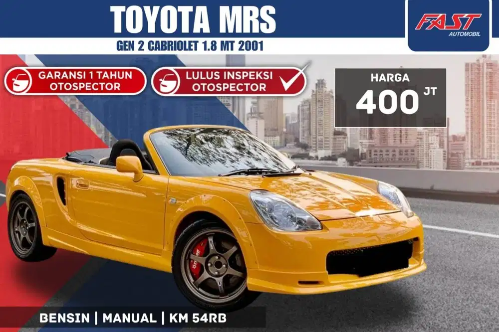 TOYOTA MRS 2001 ( MR2 GEN 2 ) CABRIOLET FULL MODS #F1ST