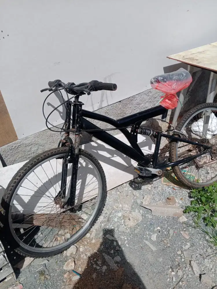 Sepeda MTB dewasa shockbreaker wa murah bu