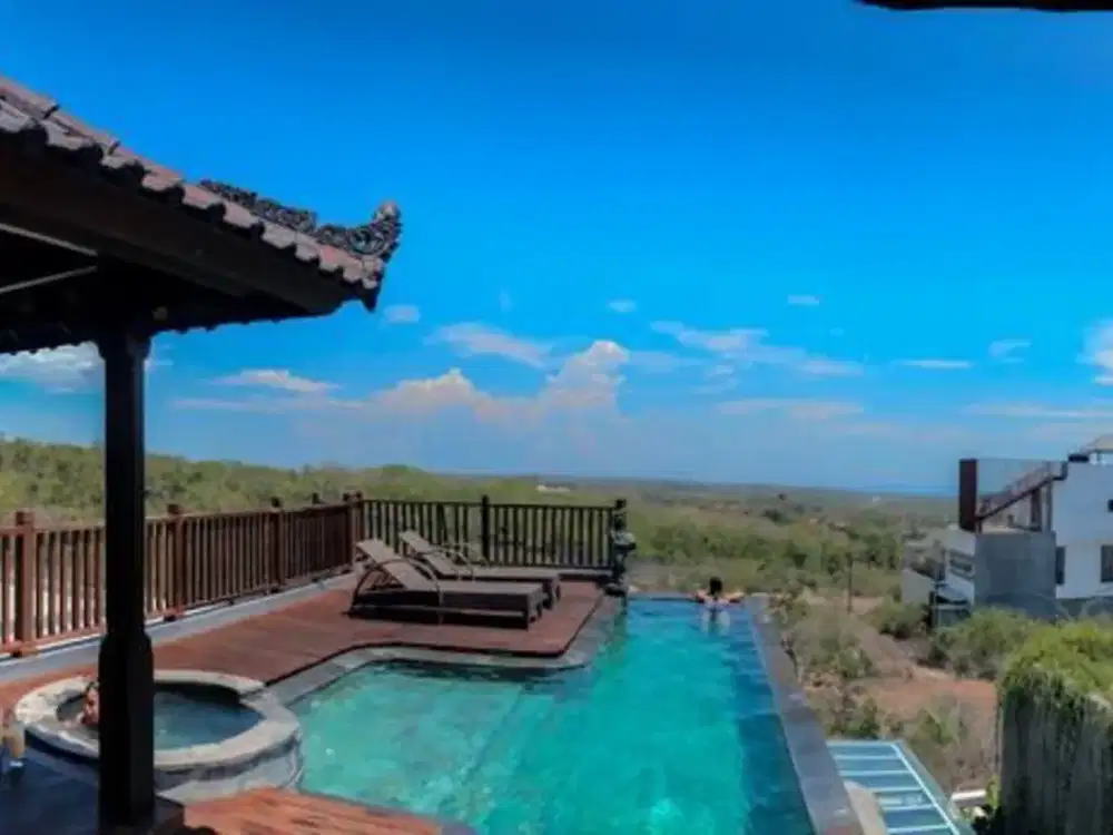 FOR SALE – LUXURIOUS 2-BEDROOM VILLA WITH STUNNING OCEAN VIEW | PECATU – ULUWATU, BALI ( JK )