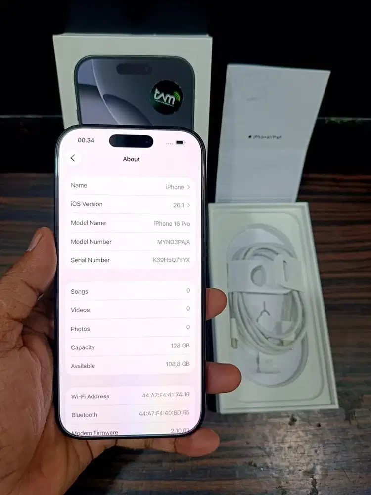 Iphone 16 Pro 128Gb ibox