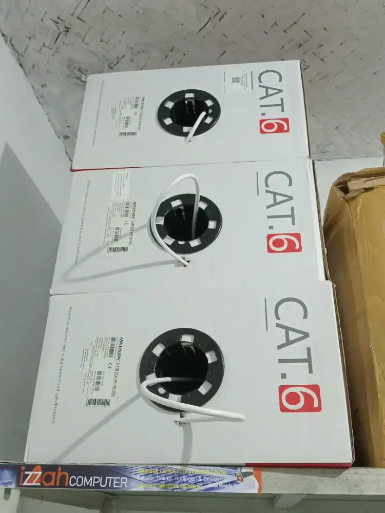 Kabel LAN jaringan cat6 outdoor