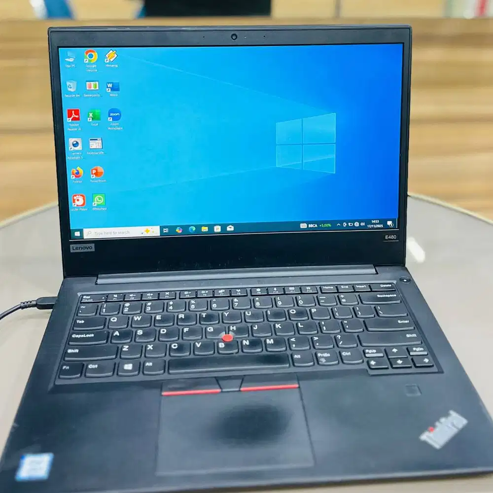 LAPTOP LENOVO THINKPAD E480 CORE i5 GEN 8 RAM 8GB SSD 256GB DL-DC