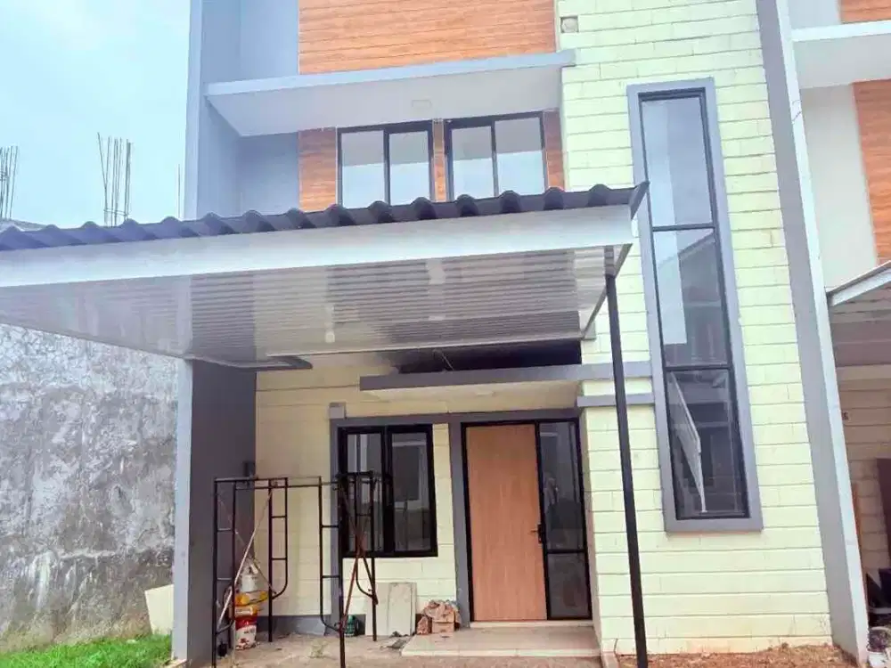 disewakan rumah baru bangunan baru taman asri sewa 2 Tahun