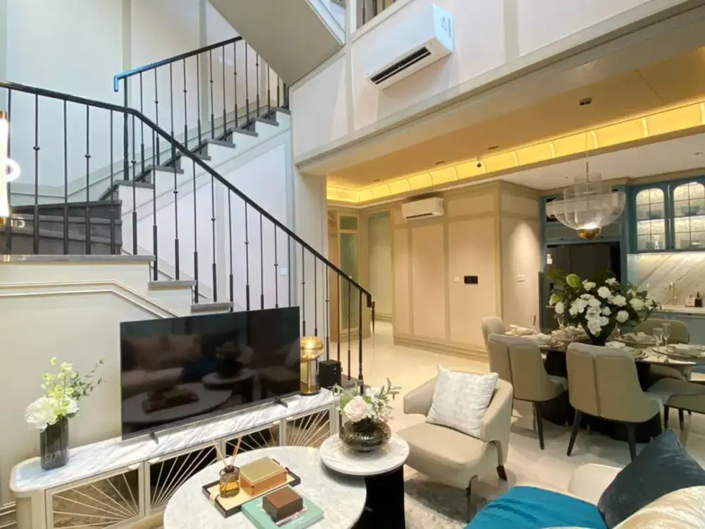 Rumah Baru Mewah 3 Lantai Summarecon Cluster Bellefont East Gading Serpong