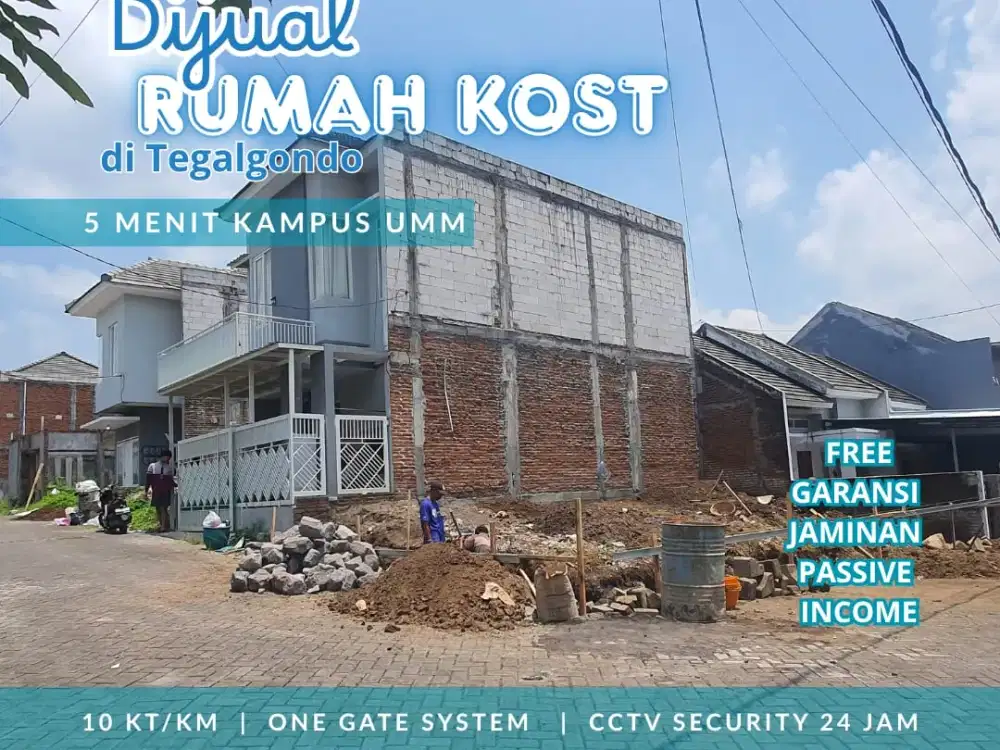 Dijual Rukos Tegalgondo, Lokasi Strategis & Potensi Income Tinggi!