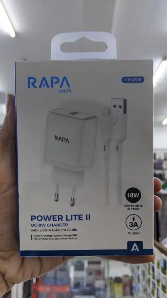 TRAVEL CHARGER RAPA TECH MICRO CH4125