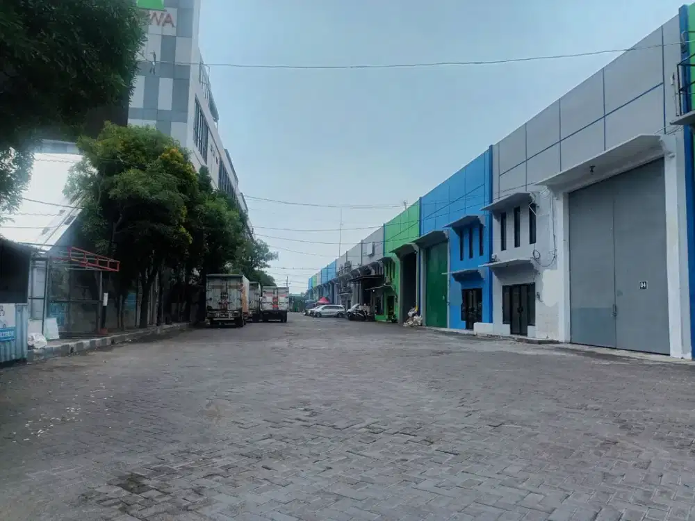 Gudang sidoarjo by pass juanda gedangan, disewakan siap huni dekat pergudangan pabrik